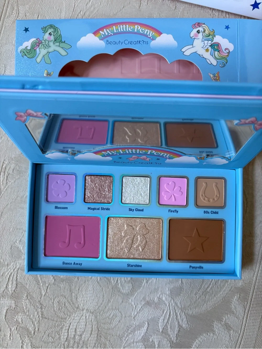 Beauty Creations My Little Pony Handheld Makeup Mirror & Palette Bundle BNIB